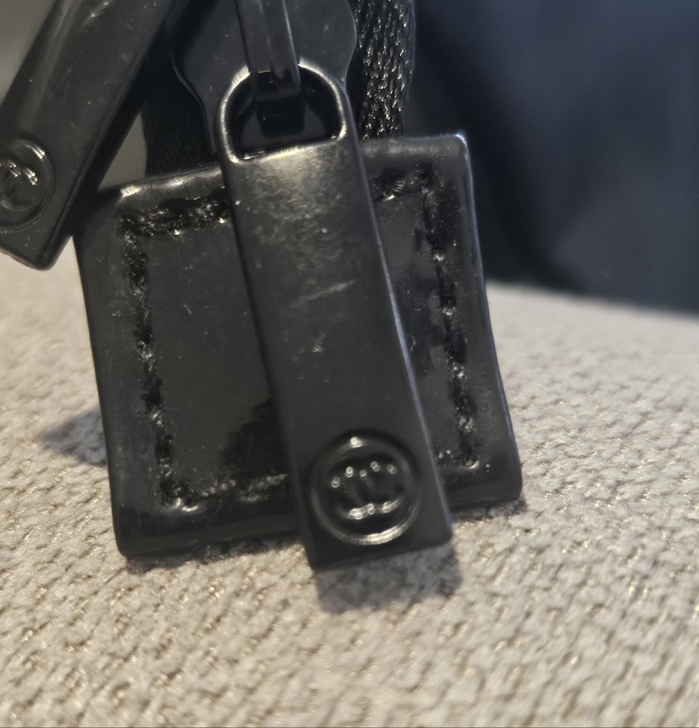 CHANEL GWP Black and Silver Chain-Handle Logo Tote - Picture 5 of 12